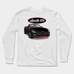 ABARTH 124 NERO Long Sleeve T-Shirt